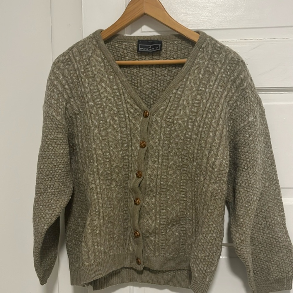 Vintage brown cardigan